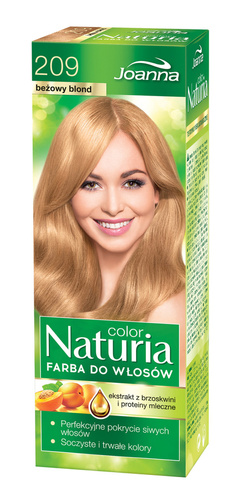 Joanna Naturia Color Farba do włosów nr 209-beżowy blond  150g
