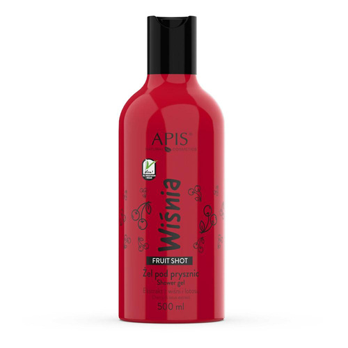 Apis Fruit Shot Żel pod Prysznic Wiśniowy 500ml