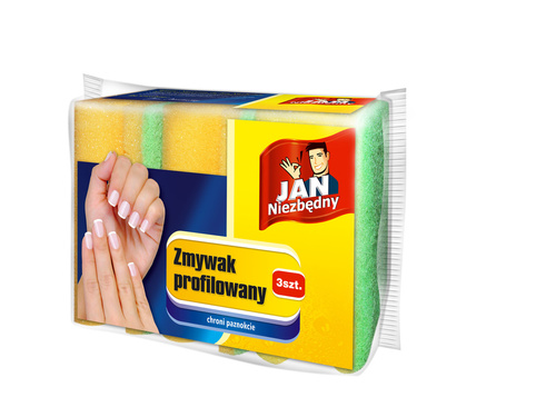 Sarantis Jan Niezbędny Zmywak profilowany 3szt