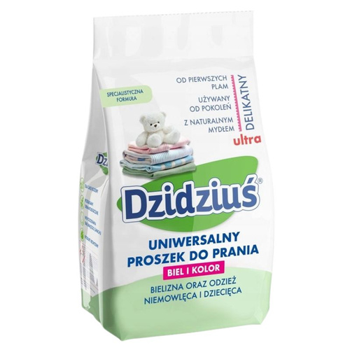DZIDZIUŚ Proszek do prania uniwersalny 1,5 kg - Bielizna i odzież niemowlęca oraz dziecięca