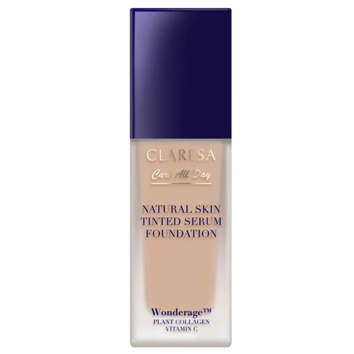 CLARESA Care All Day Natural Skin Tinted Serum Foundation 2N Medium Neutral - Podkład Serum 32 ml