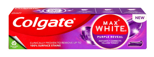 Colgate Pasta do zębów Max White Purple Reveal 75ml