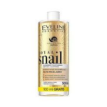 Eveline Royal Snail Płyn micelarny intensywnie regenerujący 3w1  500ml