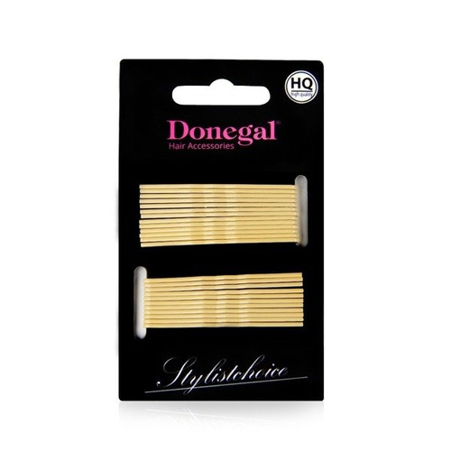 DONEGAL WSUWKA do włosów HQ 5cm beżowa (5092)-24szt