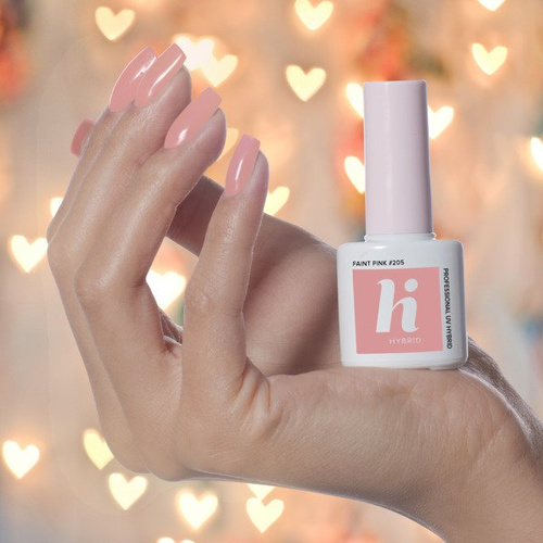 Hi Hybrid Lakier hybrydowy nr 205 Faint Pink  5ml