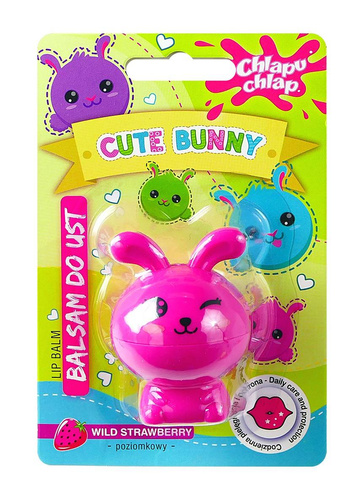 CHLAPU CHLAP Balsam do ust Cute Bunny - poziomka