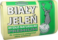 Biały Jeleń Mydło hipoalergiczne premium w kostce obwoluta 100g