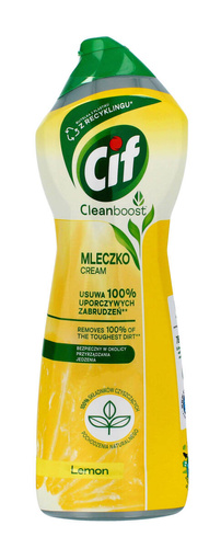 Cif Lemon Cream Mleczko do czyszczenia z mikrokryształkami  780g