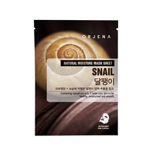 Orjena Maska regenerująca w płachcie Snail 23 ml