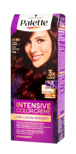 Palette Intensive Color Creme Krem koloryzujący nr R2-ciemny mahoń
