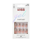 KISS Sztuczne Paznokcie Gel Fantasy - Fanciful (rozmiar M)(24szt)