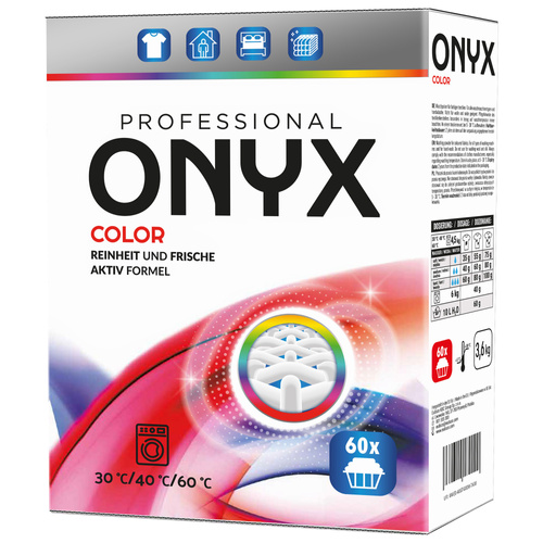 ONYX PROFESSIONAL Proszek do prania Color 3.6 kg (60 prań)