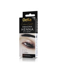 Delia Cosmetics Henna do brwi kremowa nr 1.0 Czarna