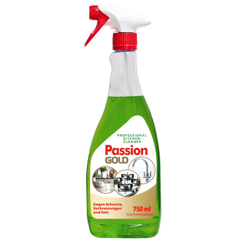 PASSION GOLD Profesjonalny płyn do czyszczenia kuchni w sprayu 750 ml