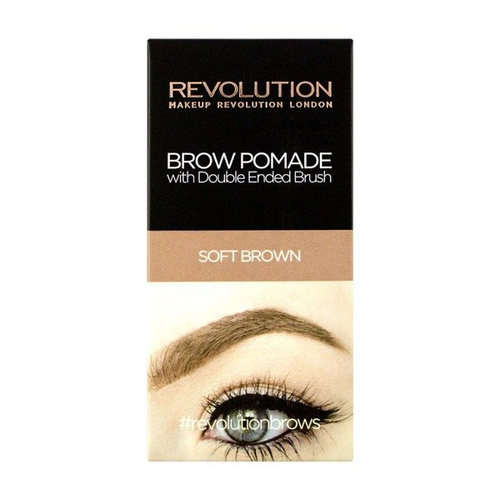 Makeup Revolution Brow Pomade Pomada do brwi Soft Brown