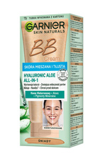 Garnier Skin Naturals Krem tonujący BB Hyaluronic Aloe All-in-One - śniady - cera tłusta i mieszana 50ml