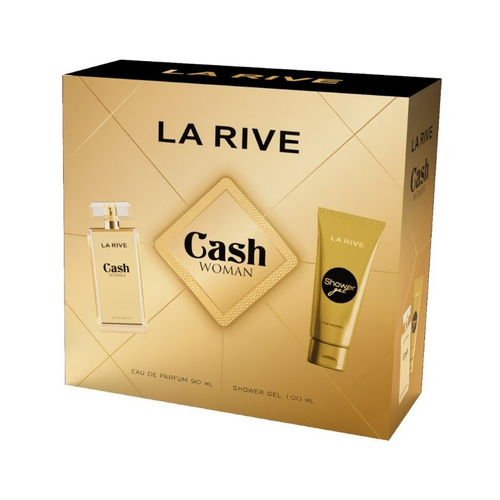 LA RIVE WOM ZESTAW CASH EDP 90ML/SG 100ML!