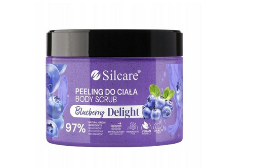 Silcare Blueberry Delight - Peeling do ciała 350 ml