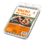 Sarantis Jan Niezbędny Grosik Tacki do grilla (małe) -4szt