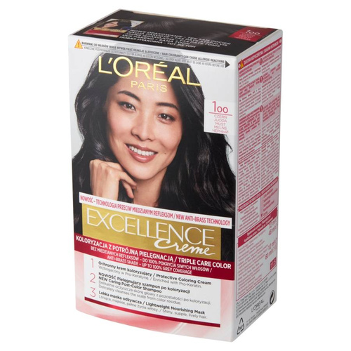 Loreal Excellence Creme Krem koloryzujący 1 Czerń