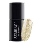 Semilac Lakier Hybrydowy 260 Platinum Light Gold 7 ml