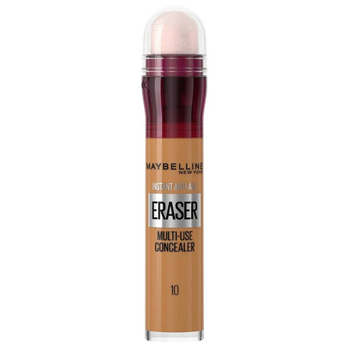 Maybelline Instant Anti-Age Eraser Korektor w Płynie z Gąbeczką 10 Caramel