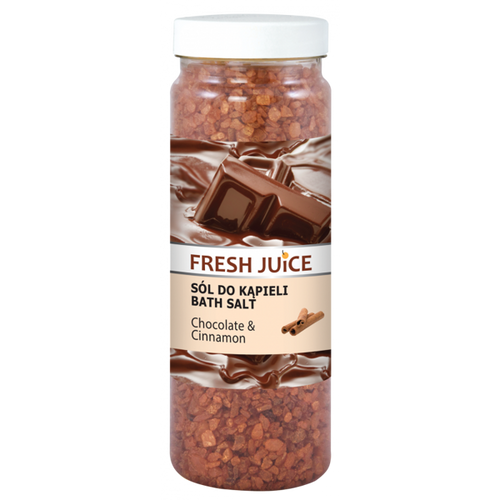 Fresh Juice Sól do kąpieli Chocolate & Cinnamon  700g