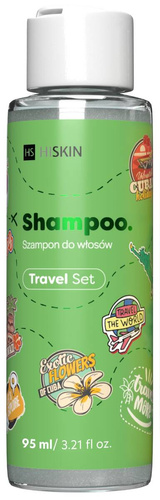 HISKIN Travel Set Szampon do włosów 95 ml