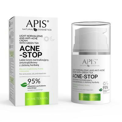 Apis Acne krem antytrądzikowy z zieloną herbatą 50 ml