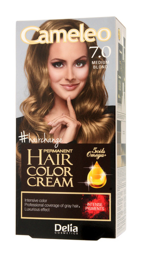 Delia Cosmetics Cameleo HCC Farba permanentna Omega+ nr 7.0 Medium Blond