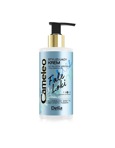Delia Cosmetics Cameleo Fale Loki Krem stylizujący do włosów kręconych i falowanych 150ml