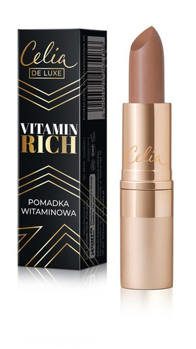 Celia De Luxe Pomadka do ust nawilżająca Vitamin Rich nr 02  3.5g