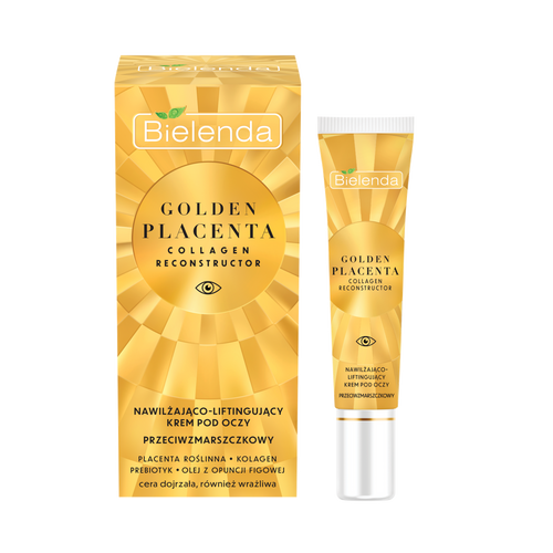 Bielenda Golden Placenta Nawilżająco - Liftingujący Krem pod oczy przeciwzmarszczkowy 15ml