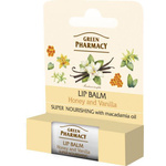 Green Pharmacy Lip Balm Balsam do ust Super Nourishing  1szt
