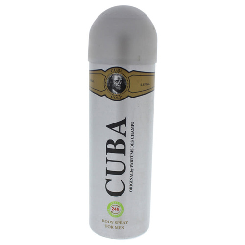 Cuba Gold Deo 200 ml Gold
