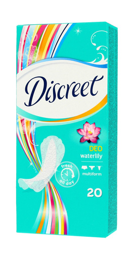 DISCREET WKŁADKI DEO WATER LILY A`20 &