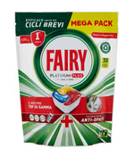 FAIRY Platinum Plus Kapsułki do Zmywarki Lemon 38 szt.