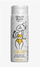 HISKIN Crazy Body Płyn do kąpieli i pod prysznic z rozświetlającym pyłem PINA COLADA 250 ml