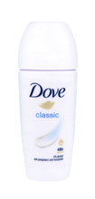DOVE Classic Dezodorant antyperspirant dla kobiet roll-on 50 ml
