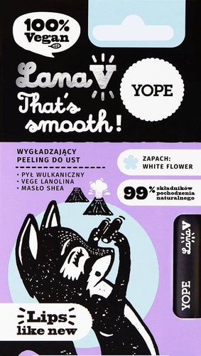 YOPE Lana V Wygładzający Peeling do ust THAT'S SMOOTH!