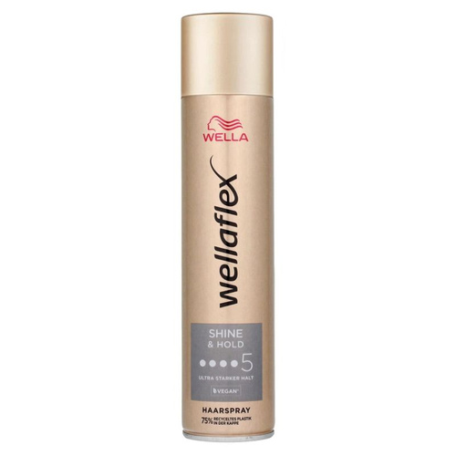 WELLAFLEX Lakier do Włosów Shine & Hold Nr 5 - 250 ml