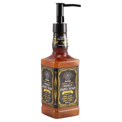 Aurora Whiskey mydło w płynie olej szałwiowy 500ml