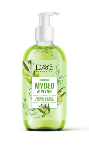 DAYS COSMETICS Mydło w płynie z ekstraktem z oliwki 500 ml