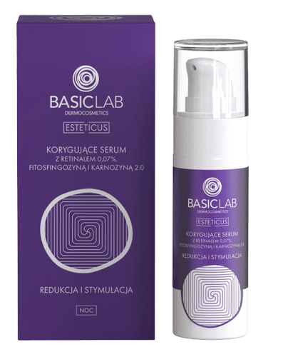 BasicLab korygujące serum z retinalem 0,07% 30 ml