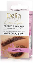 Delia Cosmetics Eyebrow Expert Stylizująco-Pielęgnujące Mydło do brwi - brązowe 10ml