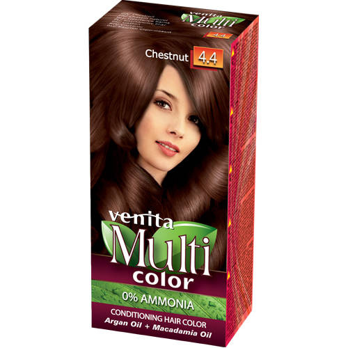 VENITA Farba do włosów bez amoniaku Multi Color - 4.4 Chestnut
