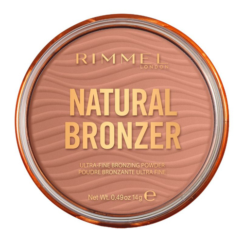Rimmel Natural Bronzer – efekt opalonej skóry z lekkim rozświetleniem 001 Sunlight