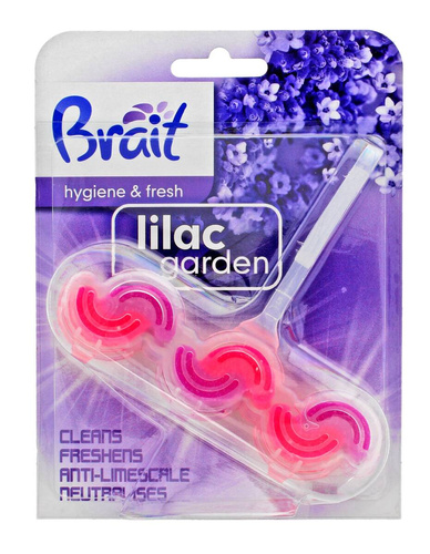 Brait Hygiene Fresh Kostka toaletowa 2-fazowa do WC Lilac Garden45g