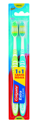 Colgate Szczoteczka DUO Extra Clean Średnia  1 op.-2szt