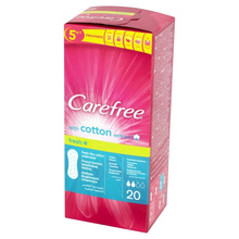 Carefree Cotton Fresh Wkładki higieniczne 1 op.-20szt